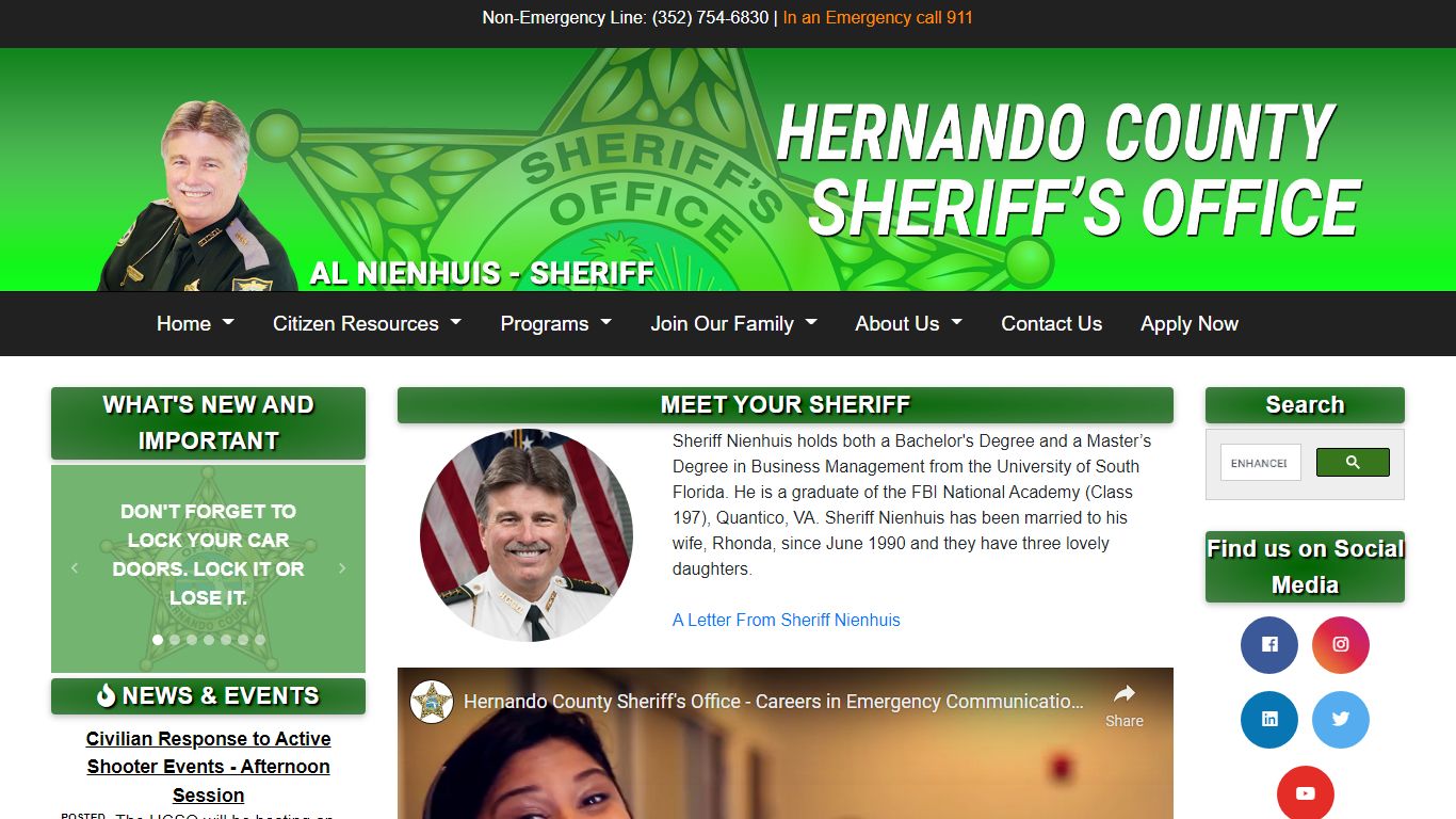 HCSO Arrests Public Records Results - hernandosheriff.org